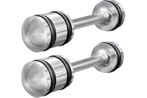 DOVABIETAR 2Unit LS Billet, LS Oil Barbell Compatible with Gen III & IV Engines LS2 LS1 LS3 LS6 LQ4 LQ9 L33 L92 L99 4.8L 5.3L 5.7L 6.0L 6.2L Oil Diverter, Ls Engine Tools Aluminum