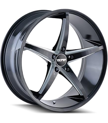 Touren TR79 Gloss Black Alloy Wheel - 17x8 Inch, 5x114.3mm Bolt Pattern, 35mm Offset