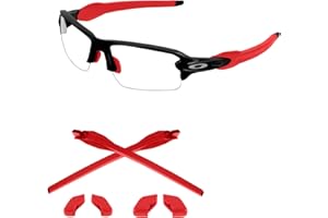 Tintart Replacement Rubber Kits Earsocks & Nosepieces Compatible with Oakley Flak 2.0 OO9295 | Flak 2.0 XL OO9188