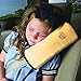 AutoLover Children Car Seat Belts Shoulder Protection Back Cushion Soft Neck Sleep Pillow Vehicle Headrest Harness Pad(YELLOW)