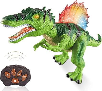 WISHTIME Remote Control Dinosaurs Toy 
