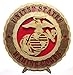 Unique Decorative Custom Laser Crafted Three Dimensional Wooden Wall Plaque - Armed Forces Marines
