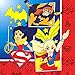 Amscan DC Comics Superhero Girl Birthday Complete Party Tableware Pack for 16, Dinner