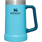 Stanley Stay-Chill Beer Stein 24 oz | Heavy Duty Big Grip Handle | Beer Tumbler Drink Cup, Holds 2 Cans | Insulated Stainless Steel Party Mug | BPA-Free