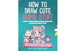 How to Draw Cute Anime Stuff: Learn to Draw Adorable Manga Characters in Chibi and Kawaii Styles. Explore Classic Character T