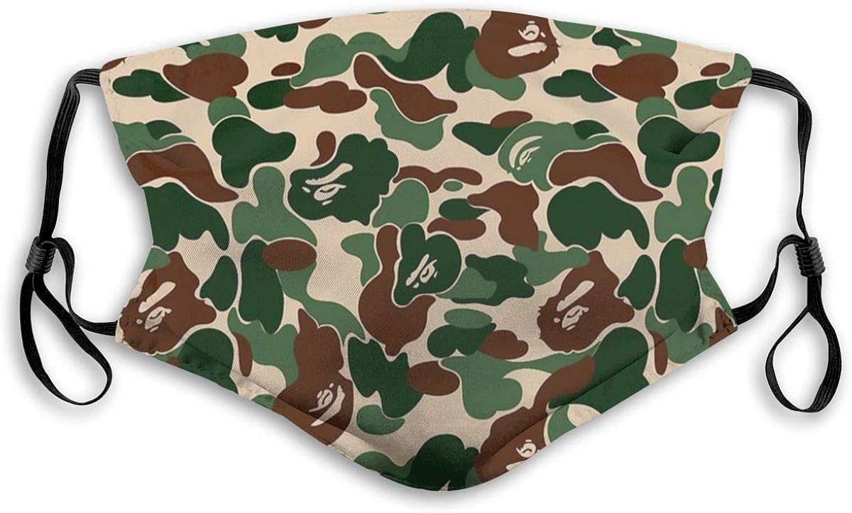 Dust Masks Full Balaclava Bape Camo Ski Mask,Dust Mask,Hat