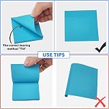 OWLKELA Coloured Sticky Notes 800pcs 75x75mm 8 Pads 100 Sheets Each view 3