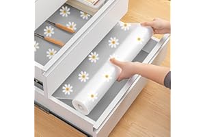 Non-Slip Cabinet Liner Non-Adhesive Thick Shelf Liner (11.8'' x 10FT) Washable & Oil-Proof for Kitchen, Refrigerator, Desk & 