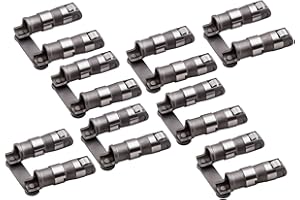 maXpeedingrods for Chevy 350 Roller Lifters, Hydraulic Roller Lifters for Chevy SBC Small Block V8 350 265 283 327 302 307 400 Camshaft Kit