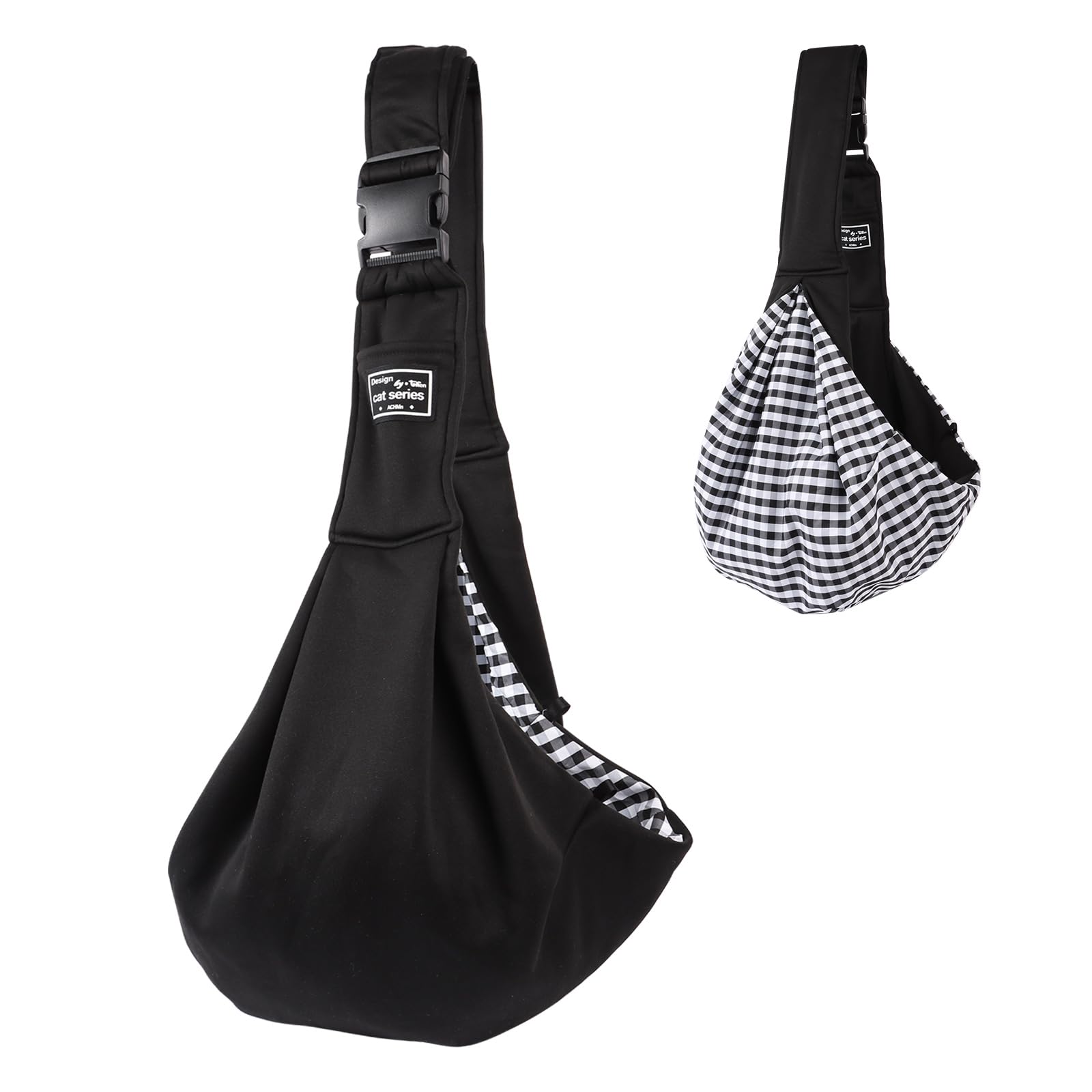 NiCoLa Puppy Sling Dog Carriers, Puppy Sling Dog Sling, Hands-free Sling Pet Dog Cat Bag for Walking Subway Travel Outdoor