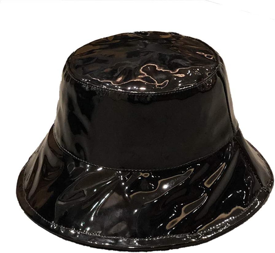 women's rain hats black