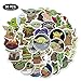 Baby Yoda Stickers,The Mandalorian Star Wars Decal Stickers for Hydro Flask,50 PCS Mandalorian Sticker Withe Yoda Baby Waterproof Vinyl Stickers for Water Bottle Laptop Phone Cup Computer
