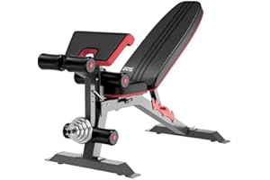 Nuokix Home Fitness Dumbbell Stool,Gym Bird Bench Press Training Stool Sit-Ups Fitness Equipment Home Professional Multifunct