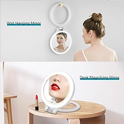 Rechargeable Lighted Magnifying Mirror