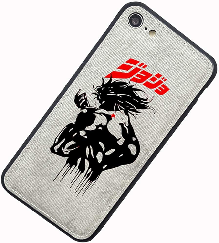 LVJF Japanese Anime iPhone Case,JoJo's Bizarre Adventure Dio Brando Phone Case TPU Cover -a 7