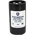 Appli Parts Motor Start Capacitor 216-259 Mfd (microfarads) uF 330 VAC Universal fit for Electric Motor Applications 1-3/4 in Wide 3-3/8 in Height CON-216-330