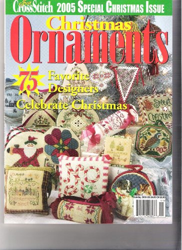 Just Cross Stitch Christmas 2005 Ornaments Issue Magazine by (Paperback)