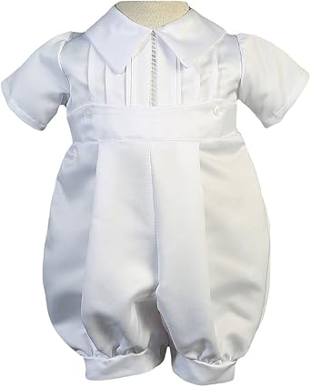 baby boy special occasion romper