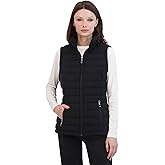 Nautica womens Stretch Puffer Vest – Water Resistant Transitional Layer Outerwear Vest
