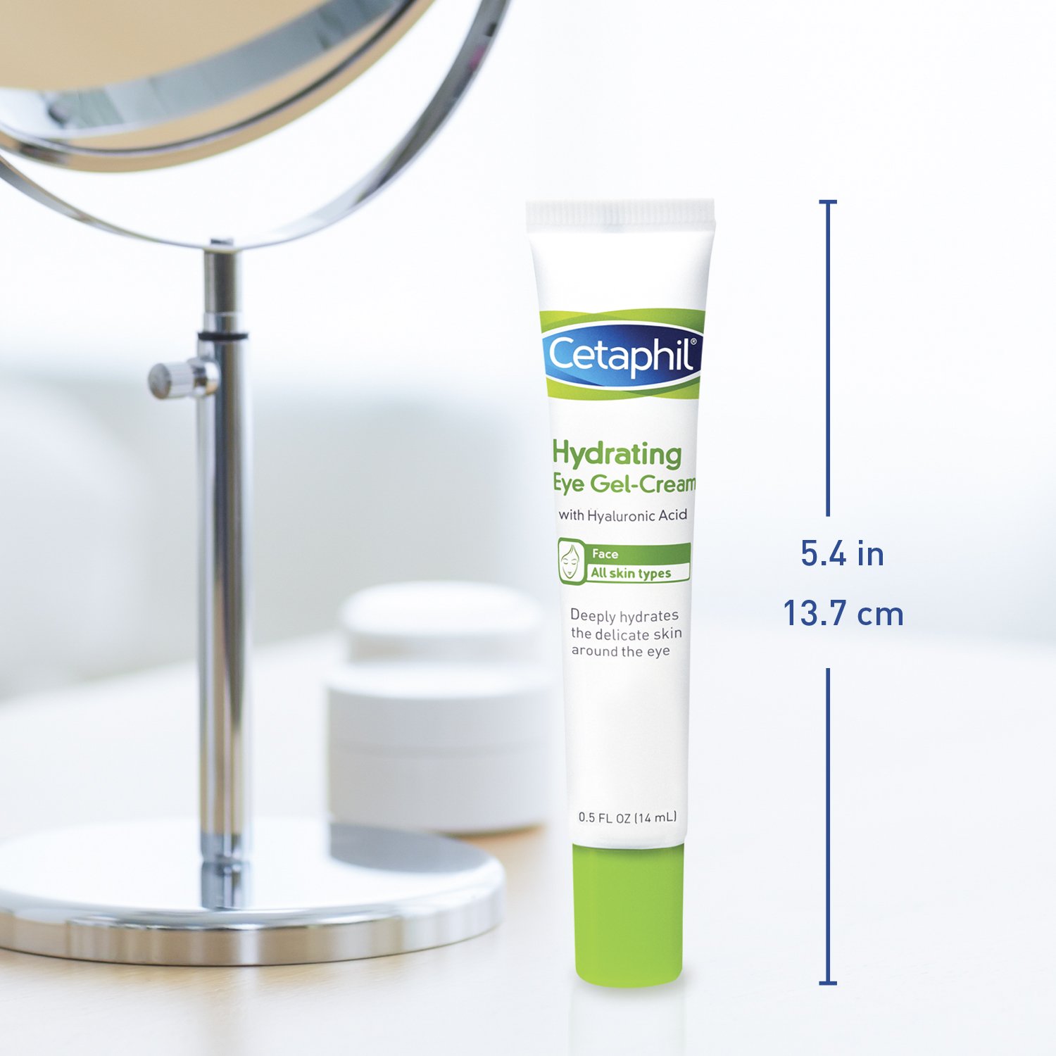 Cetaphil Hydrating Eye GelCream With Hyaluronic Acid Designed to