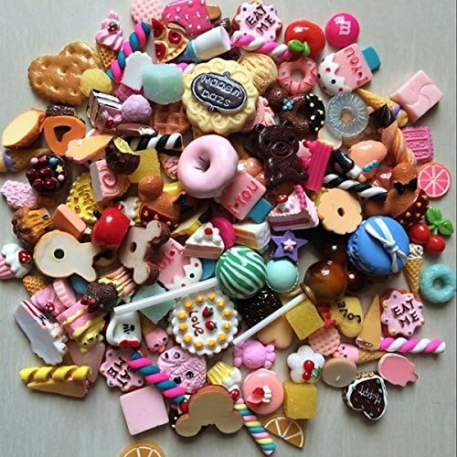 ZOOOAH 10Pcs Dolls Miniature Pretend Toy Food Cake Biscuit Donuts For Barbie BJD Dolls