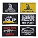 R.SASR Bundle 15 Pieces Tactical Military Morale Patch Set, USA Flag Patches and Morale Patch. (Mixed 15 Pieces)