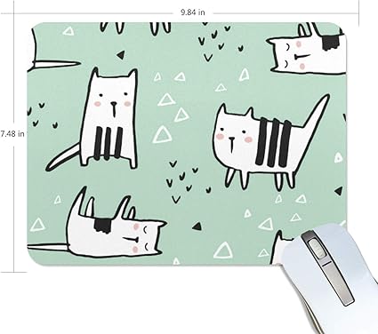 Amazon マウスパッド かわいい 動物柄 ペット 犬 緑 背景 漫画 高級 ノート パソコン マウス パッド 柔らかい ゲーミング よく 滑る 便利 静音 携帯 手首 楽 Kimdan マウスパッド 通販