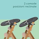 Bebeconfort Timba 2-in-1 Baby Bouncer Chair 0-9 kg Newborn Set Graphite view 4