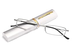 SOOLALA Lightweight Compact Reader Reading Glasses