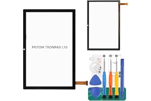 SRJTEK for Pritom TronPad L10 10.1" Touch Screen Digitizer Panel Screen Replacement (Not for Tab 11 Android 13)