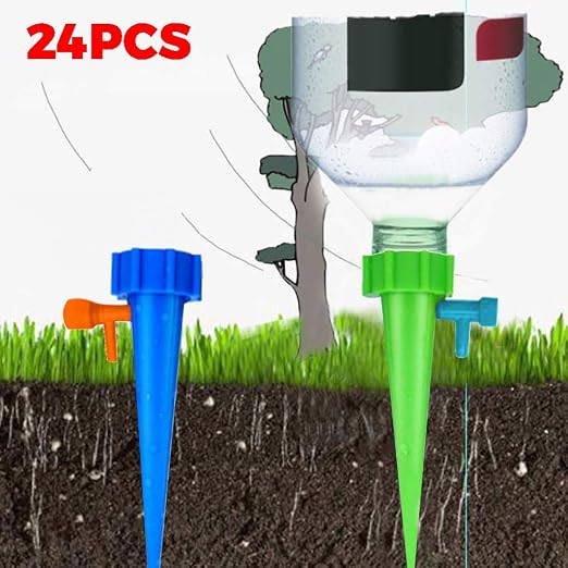 Nihai 18 piezas- 30 piezas de picos autorriego para plantas ...