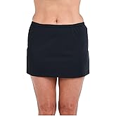 Maxine of Hollywood Womens Mid Rise Skirted Swimsuit Bottom