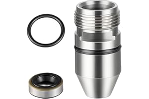 Zookpr 345215 Bullet Speedometer Gear Housing for Chevy TH350 Transmission, Includes O-Ring and Metal Seal Kit, Fix Gear Housing Leaks, Compatible with 1969 & Up Models