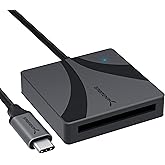 SABRENT CFast Card Reader, USB Type C 3.2 Gen 1, 5Gbps (CR-CF20)