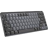 Logitech MX Mechanical Mini Wireless Illuminated Keyboard, Clicky Switches, Backlit, Bluetooth, USB-C, macOS, Windows, Linux,