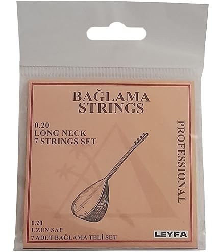 Amazon.com: LEYFA Saz Baglama Strings for Turkish Short Neck