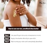 Kuza 100% African Shea Butter Creamy 15 OZ Unrefined Natural Moisturizer view 4