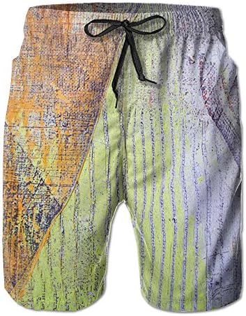Casual Elastic Boardshort The New Style Men Color Texture