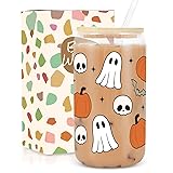 UAREHIBY Halloween Ghost Pumpkin Skull Fall