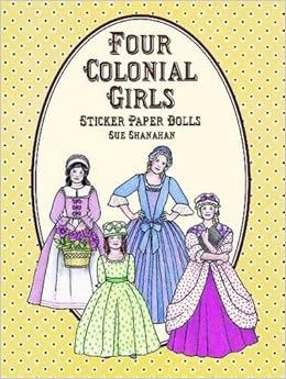 colonial paper dolls