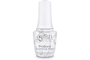Gelish ProBond Nail Primer – Acid-Free Gel & Acrylic Adhesion, pH-Balanced, Promotes Long-Lasting Bond for Nail Plates, Safe for Natural Nails (15mL)