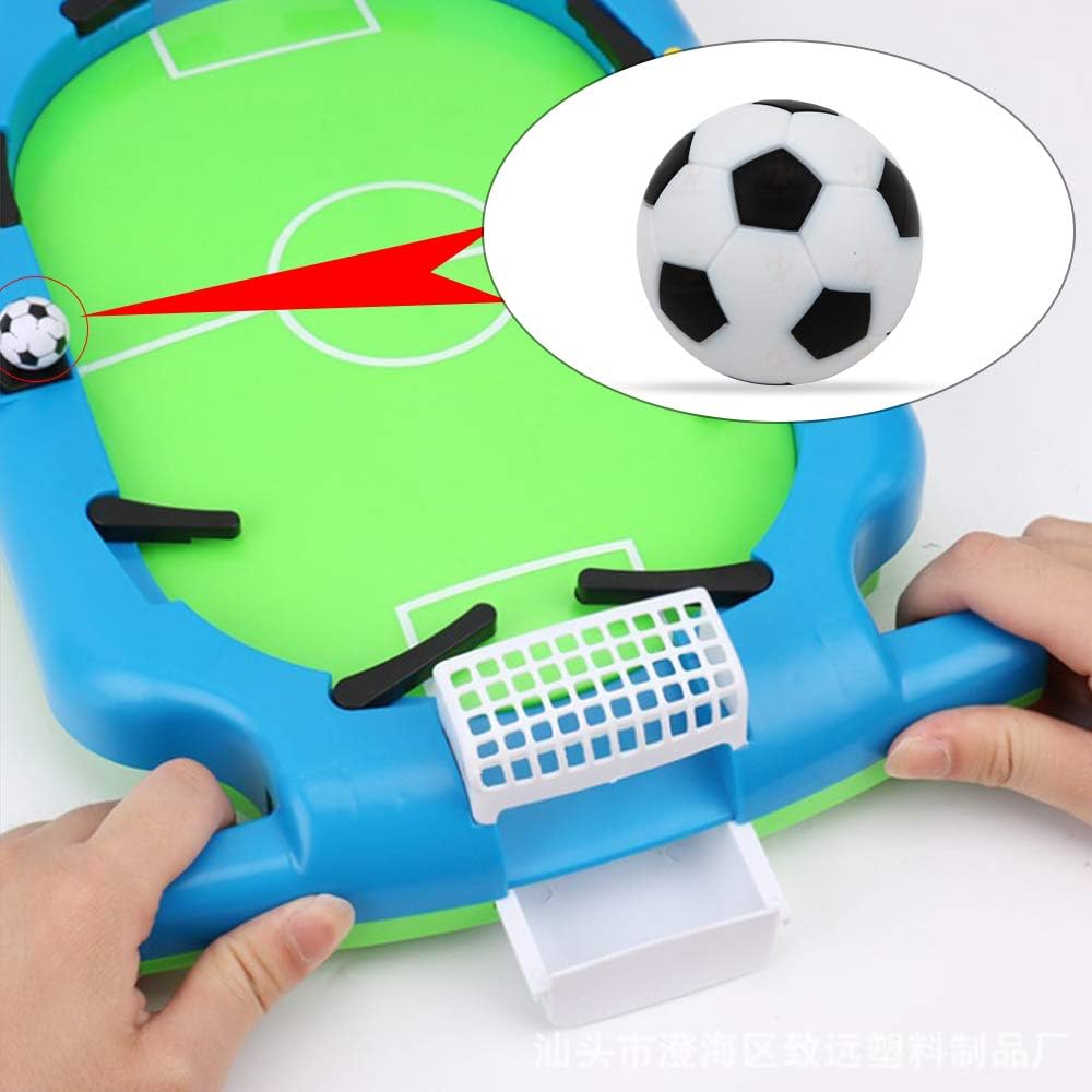 GZQ Mini Pelotas de Fútbol para Mesa 10 pcs 32 mm Juguete Balones ...