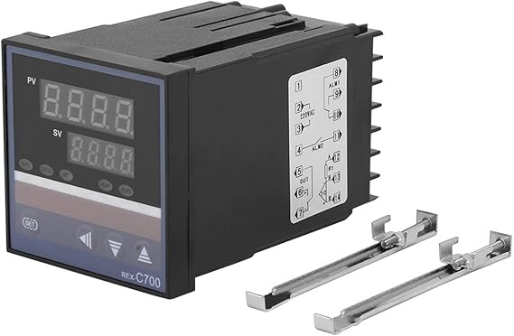 Thermostat Switch, Output 220V 0-400℃ Embedded Reliable Digital