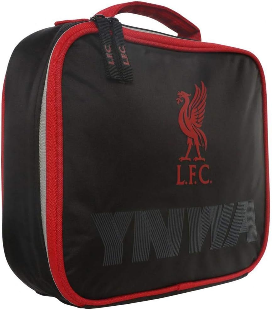Liverpool FC Authentic EPL YNWA Black/Red Lunch Bag Fan Shop Home