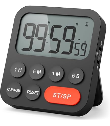 Cronometro Mesa Temporizadores De Cocina Digitales Pantalla - Main Image