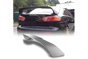 AKKON - for 2008-2015 Mitsubishi Lancer Evolution Evo Rear Tail Trunk Spoiler Wing Unpaint [MR Style]