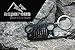 Key Chain Accessorie for Jeep Wrangler Enthusiast - Laser-Cut 304 Stainless Steel Car Keychain for Jeep Wrangler, CJ, JK, TJ, YK, XJ, JKU - With Customized Protective Box (Tank Green)