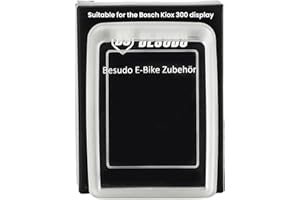 Besudo Protective Case Compatible with Bosch Kiox 300 Display - Screen Protector fit for E-Bike Display Bosch Kiox 300 from Scratches and Shocks - 36-K