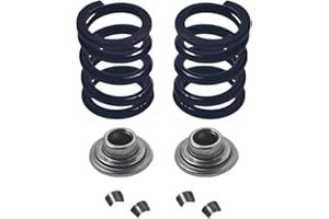 BUHNSS 2pcs 36lb Valve Spring Retainers and Locks For Predator 212cc For Yamaha F200 For Non-HEMI Honda Clone GX200 For Modified BSP 196CC go kart OHV racing motor engine