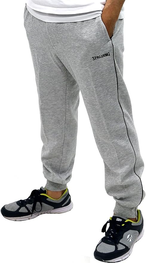 Amazon Co Jp スポルディング Spalding ジャージ 下 メンズ トレーニング ウェア 3color L ミディアムグレー 服 ファッション小物